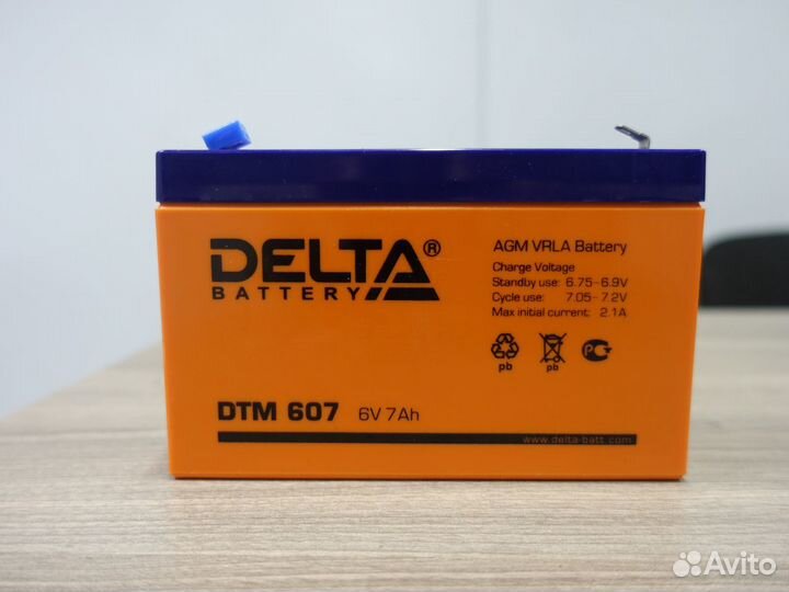 Аккумулятор 6V любой ампераж