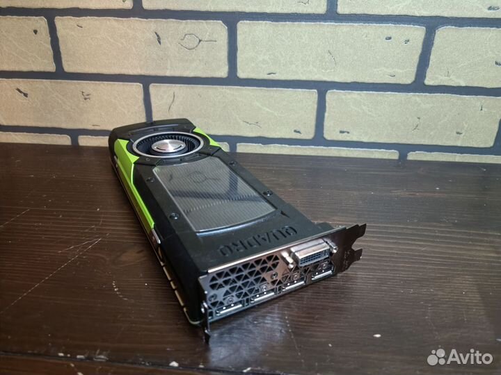 Видеокарта NVidia Quadro M6000, 12GB DDR5