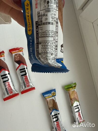 Протеиновые батончики Японские morinaga