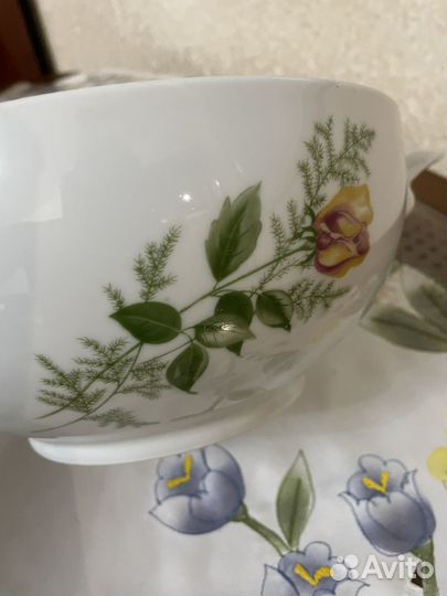 Супница фарфоровая гдр