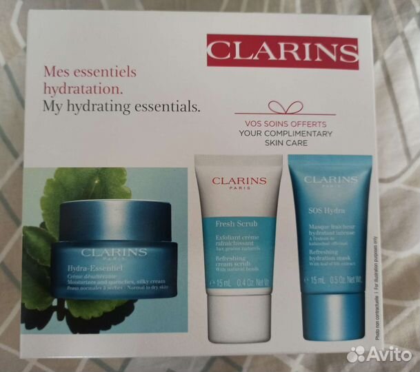 Набор clarins my hydrating essentials