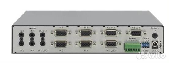 Коммутатор граф-аудиосигнала Kramer VP-411DS