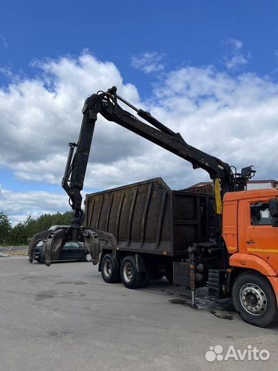 КамАЗ 65115 с КМУ, 2017