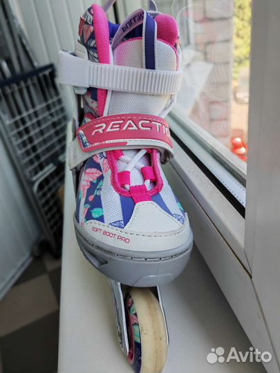 Роликовые коньки reaction 26-31
