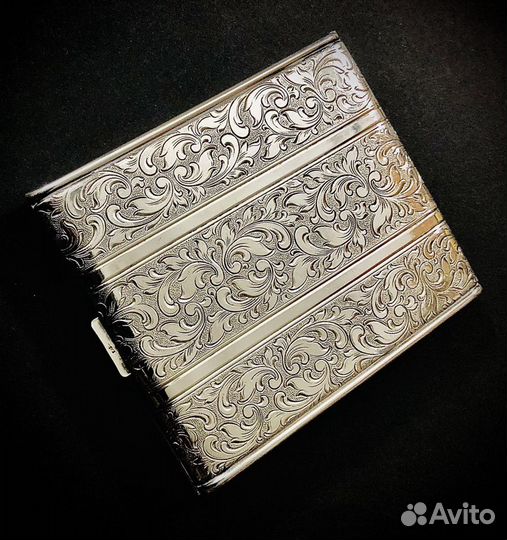 Портсигар винтаж hoka (Alpacca) 30-40е Германия