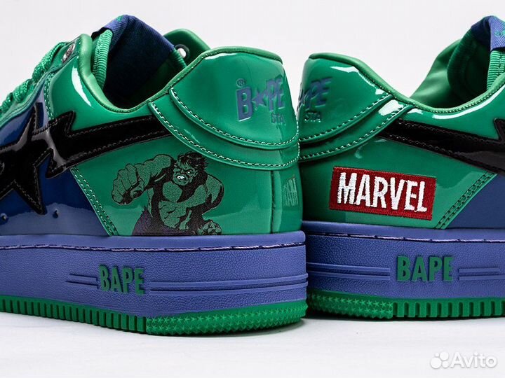 Кроссовки Marvel x bape Sta Force 1 low B35869