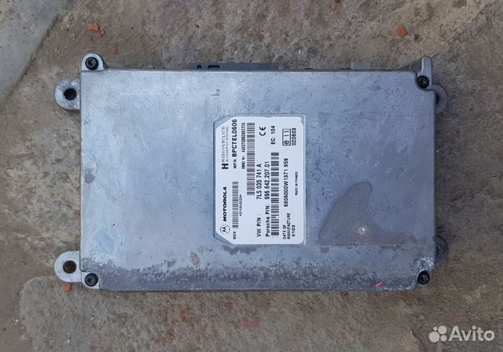 Блок управления телефона Porsche Cayenne Каен 955
