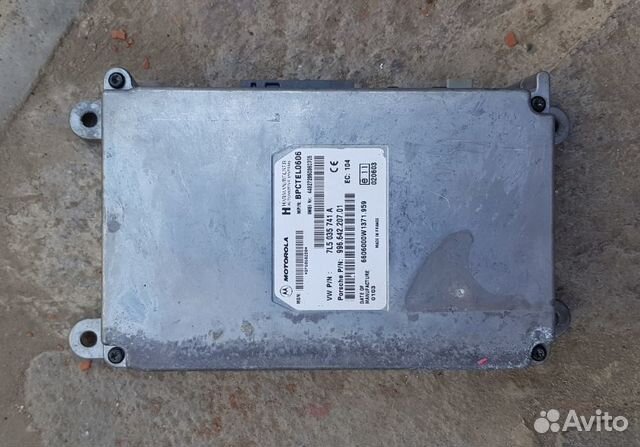 Блок управления телефона Porsche Cayenne Каен 955