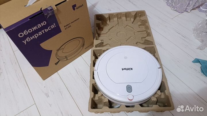 Робот пылесос kitfort kt531