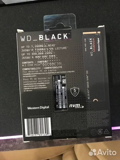 Wd black sn850x 2tb