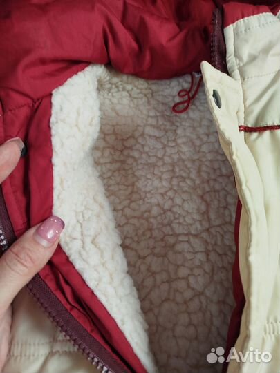 Куртка и полукомбинезон 92 зима для девочки