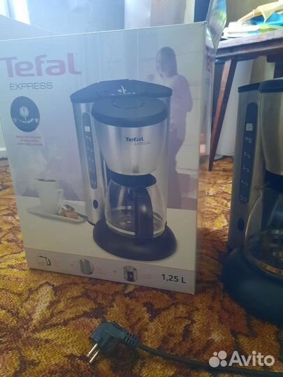 Кофеварка капельная tefal