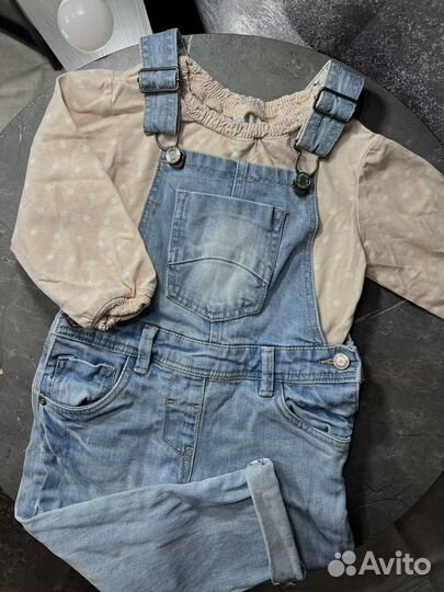 Пакетом Zara Hm 86 92 на девочку