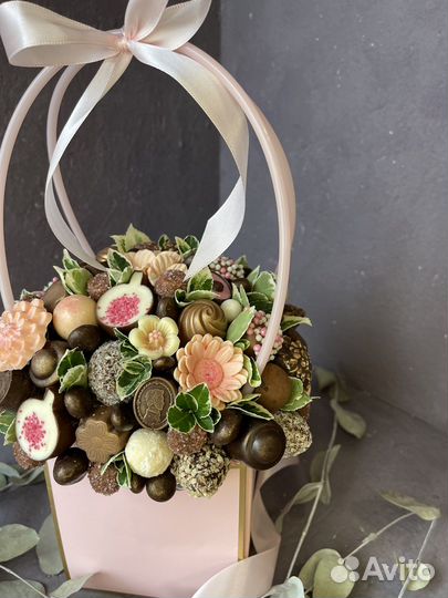 Съедобные Фруктовые Сладкие Мужские букеты