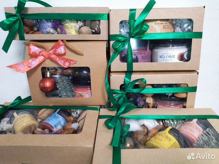 Набор с мёдом подарок для всех)