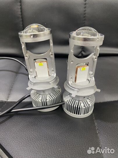 Bi-led линзы h4 mini Маяк