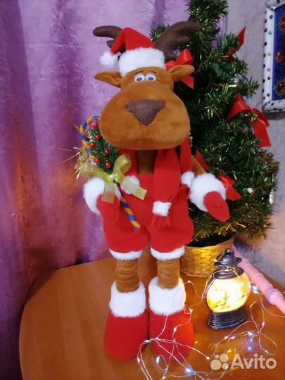 Новогодние игрушки олень