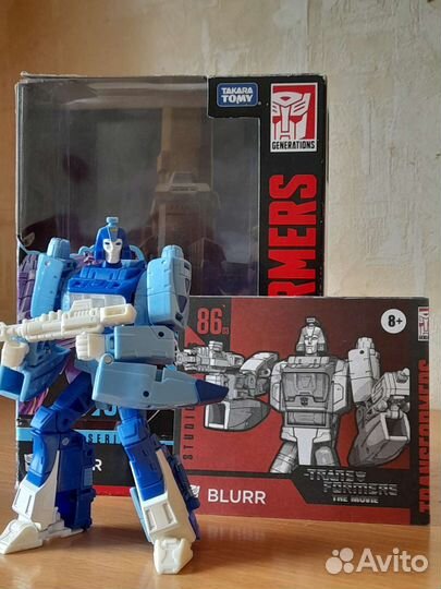Transformers studio series 86 blurr deluxe