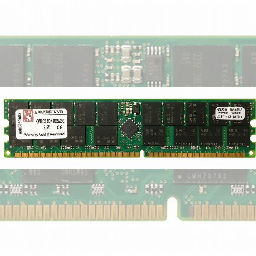 [KVR333D4R25/2G] Оперативная Память Kingston Ddr 2gb Kvr333d4r25/2g