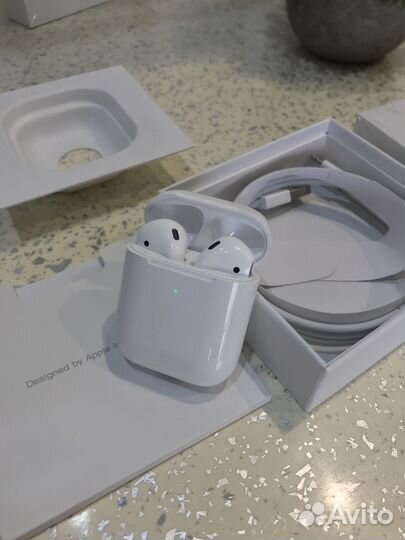 Airpods 2 новые. С гарантией. Art.001
