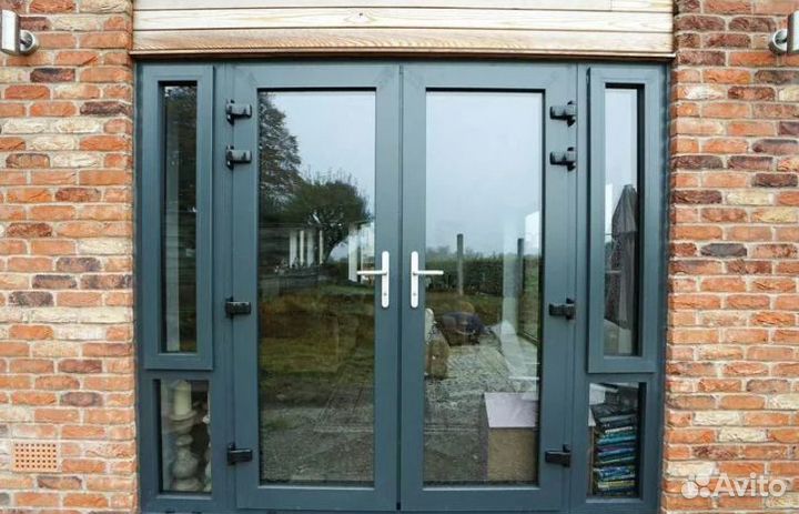 Входные двери из алюминия