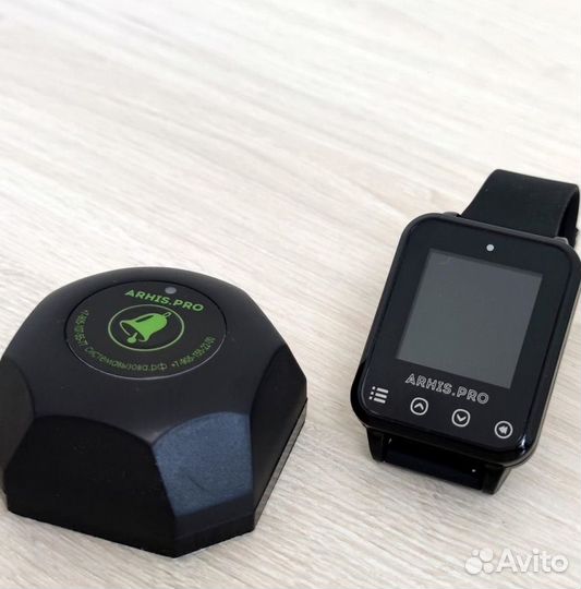 Кнопка вызова модель Бургер и пейджер на руку