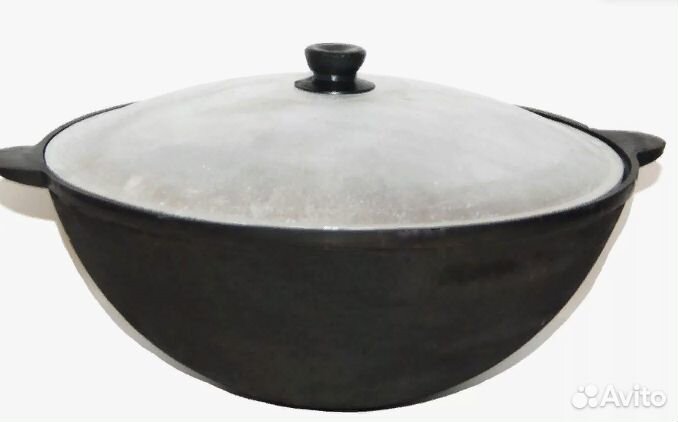 Казан узбекский чугунный 10л В наличии