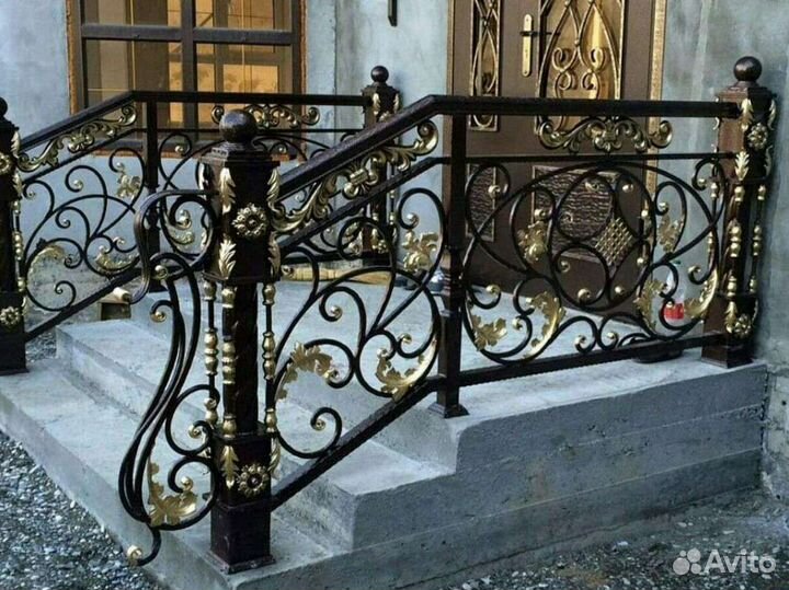 Кованые перила