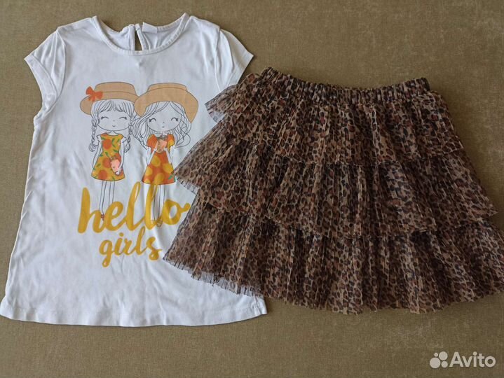 Одежда для девочки пакетом р.116