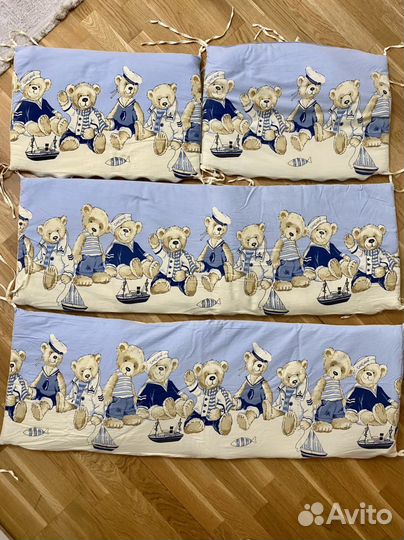 Бортики в кроватку