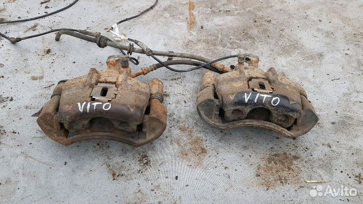 Передний суппорт mercedes vito