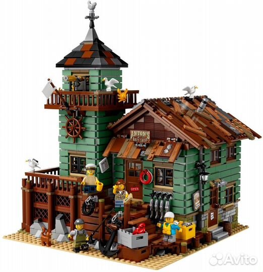 Lego 21310 Old fishing store Рыболовный магазин