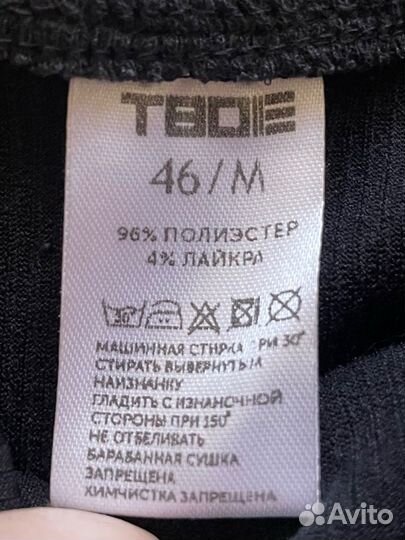 Платье мини черное