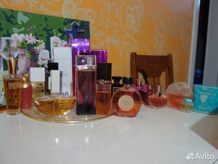 Интересная парфюмерия, неполный флакон