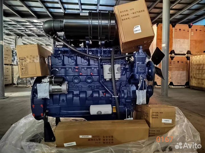Двигатель Weichai WP6G125E23 0167*01