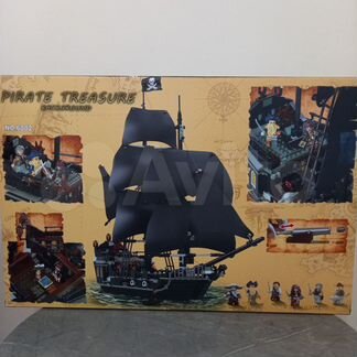 Корабль пиратский конструктор Lego аналог