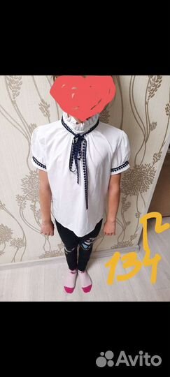 Блузка школьная