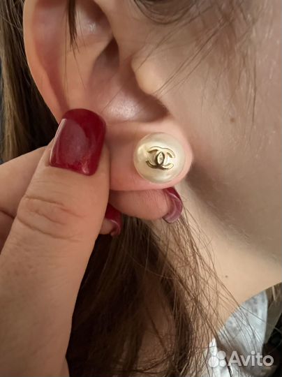 Серьги Chanel