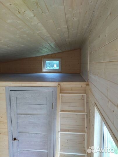 Дом 3х7м с лофтом (дополнительное спальное место)