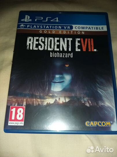 Resident evil 7 и Resident evil village ps4
