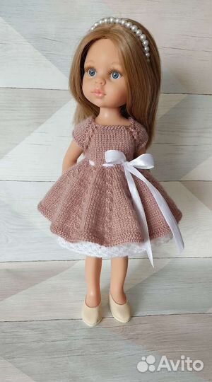 Вязаные наряды для кукол Паола Рейна
