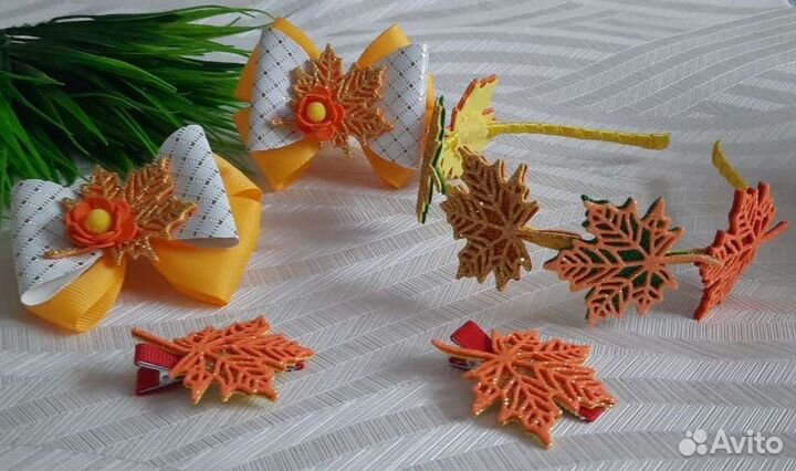 Украшение для волос. Осень