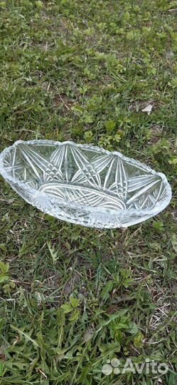 Хрустальная ваза