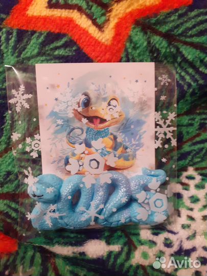 Мыло ручной работы Змея 2025