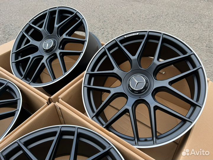 Разноширокие диски sbml036 R19 5*112 на Mercedes S