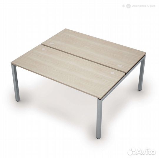Стол-бенч на два рабочих места (сечение 50*50) Ava