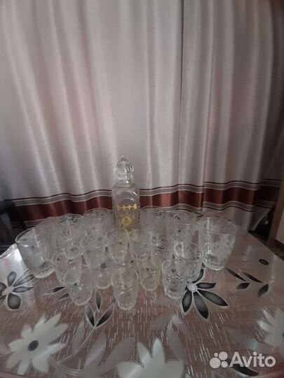 Набор из хрусталя СССР