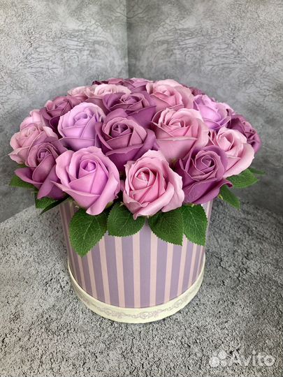 Букет из мыла