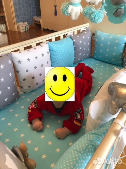 Бортики для детской кроватки