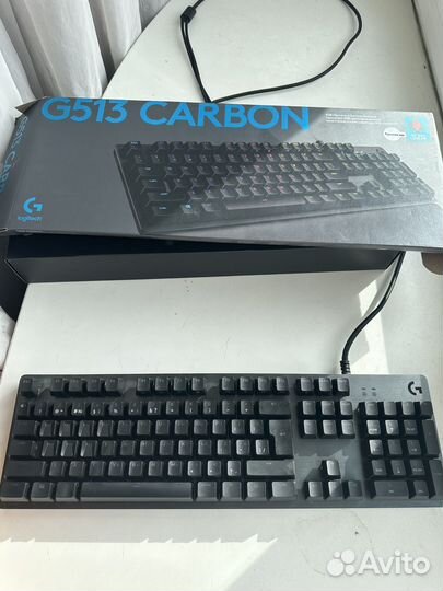 Клавиатура logitech g513 carbon